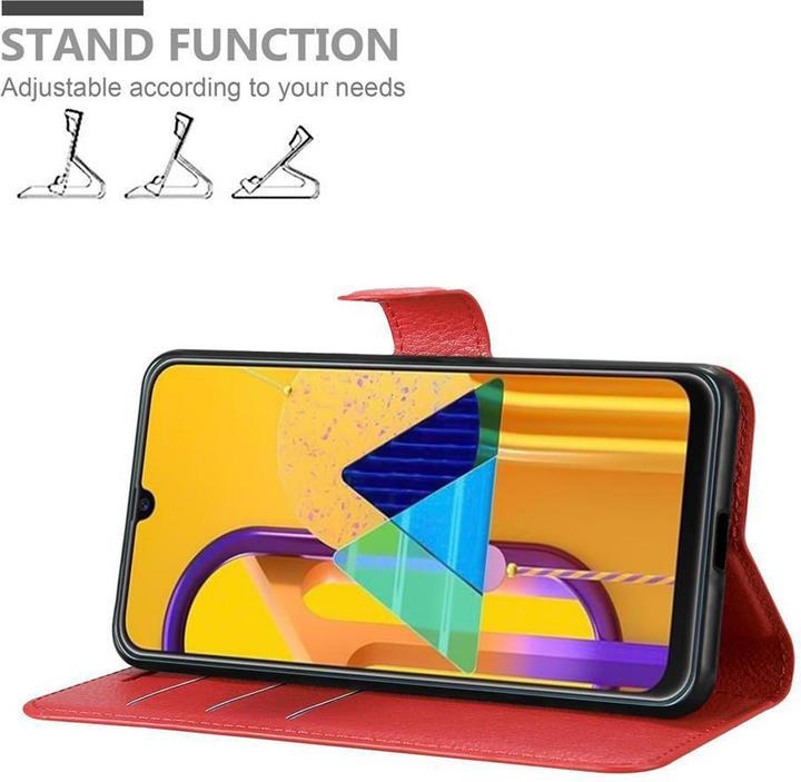 Actual product image Cadorabo Book with stand function cover (Samsung Galaxy M21, Samsung Galaxy M30s)