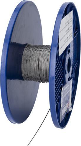 Produktbild Meister Drahtseil INOX Ø1mmx100m (100 m)