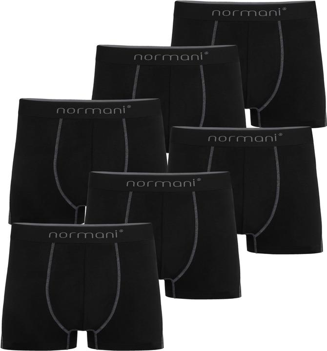 Actual product image Normani 6 Herren Baumwoll-Boxershorts (3XL, pack of 6)