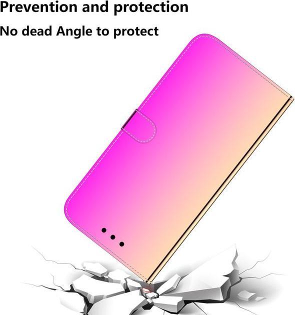 Actual product image MU Style Mirror Surface Bookcover Series (Huawei P40 Pro+)