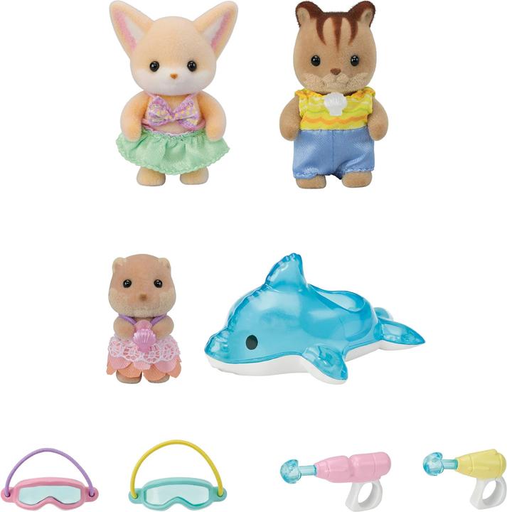 Produktbild Sylvanian Families Erlebniskindergarten Freunde “Poolspass”