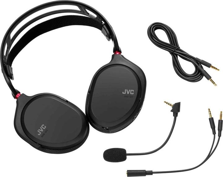 Actual product image JVC GG-01BQ wired gaming headphones black (Cable)