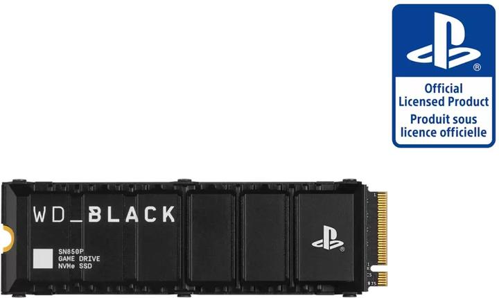 Produktbild WD Black SN850P mit Heatsink für PS5 (4000 GB, M.2 2280)