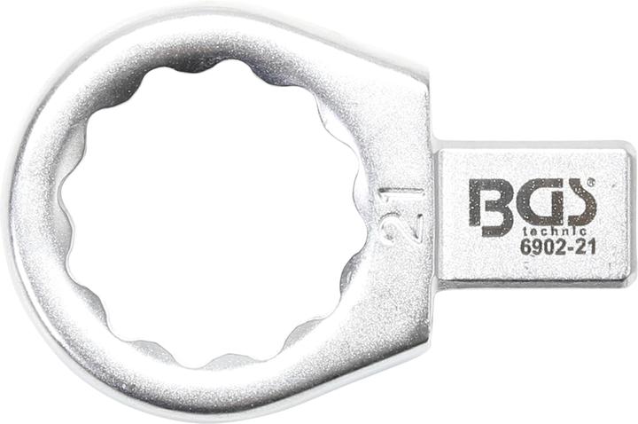 BGS Push Fit Ring Spanner 21 mm Square Size 9 x 12 mm (21 mm)
