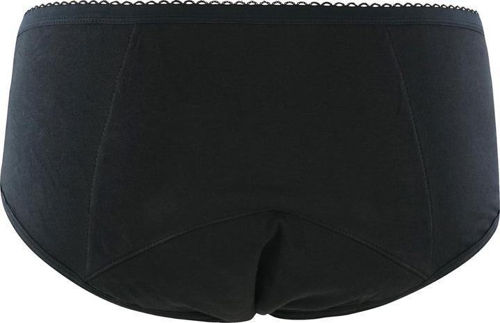 Actual product image DIM Boxer Lace Strong Black with Mesh Detail (S)