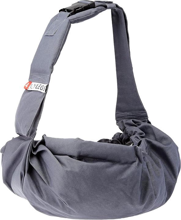 Actual product image 4Lazylegs Animal Transport Bag Canvas, Navy Blue, S (Dog, Washable)