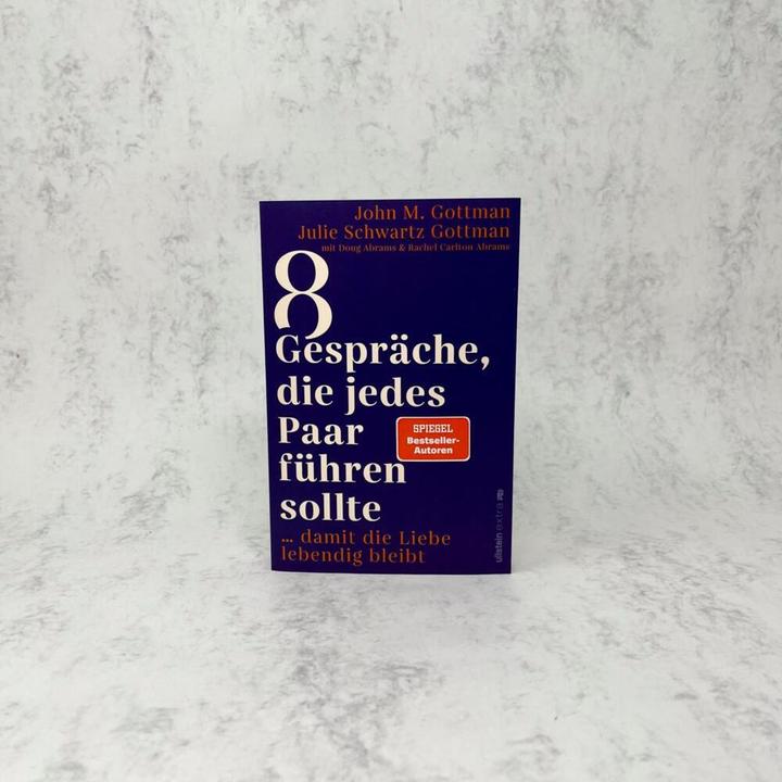 Actual product image 8 Gespräche, die jedes Paar führen sollte (German, John Gottman, 2022)