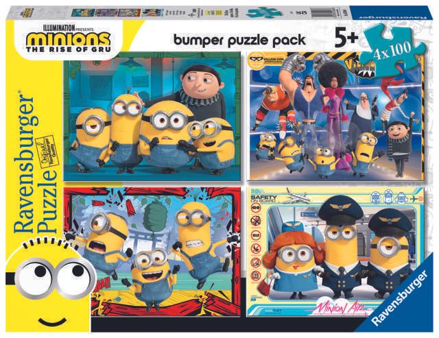 Produktbild Ravensburger 4 100 Piece Puzzle - Minions (100 Teile)