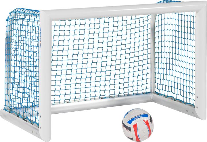 Sport-Thieme Alu-Mini-Trainingstor Professional Kompakt, Weiss-Pulverbeschichtet