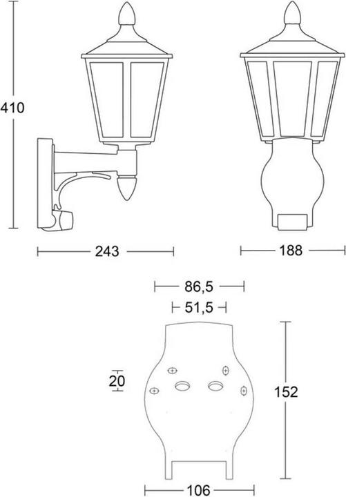 Image du produit Steinel L 16 (0 lm, E27, IP44)