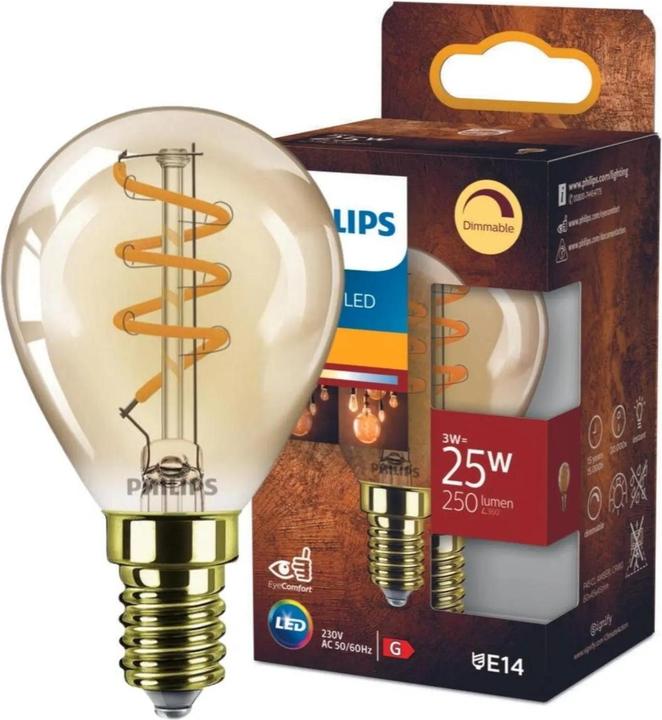 Produktbild Philips Amber (E14, 3 W, 250 lm, 1 x, E)