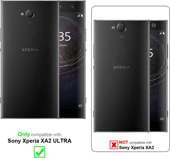 Image du produit Cadorabo Couverture look jeans Book (Sony Xperia XA2 Ultra)