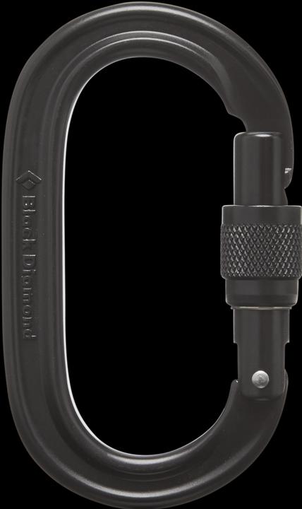 Image du produit Black Diamond Oval Keylock Screwgate Carabiner - Karabiner