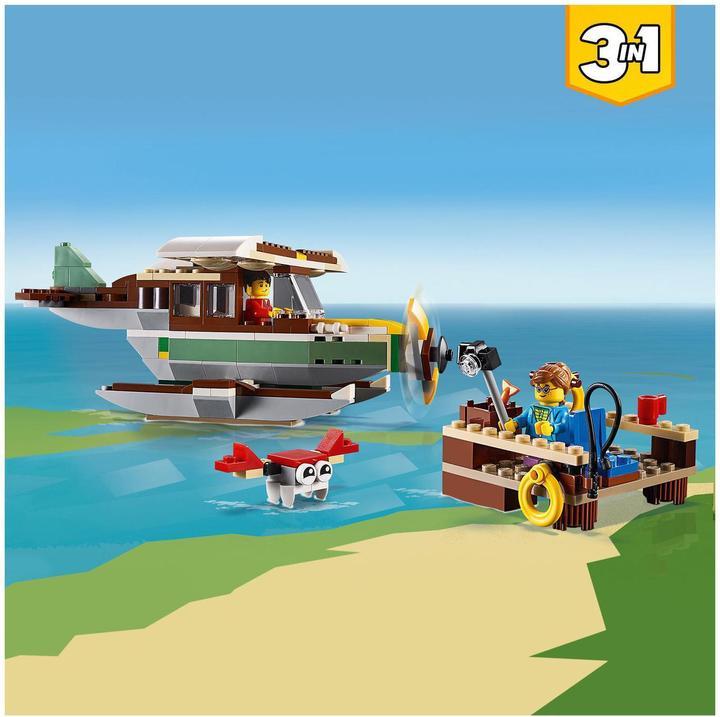 Image du produit LEGO Péniche (31093, LEGO Creator 3-in-1)