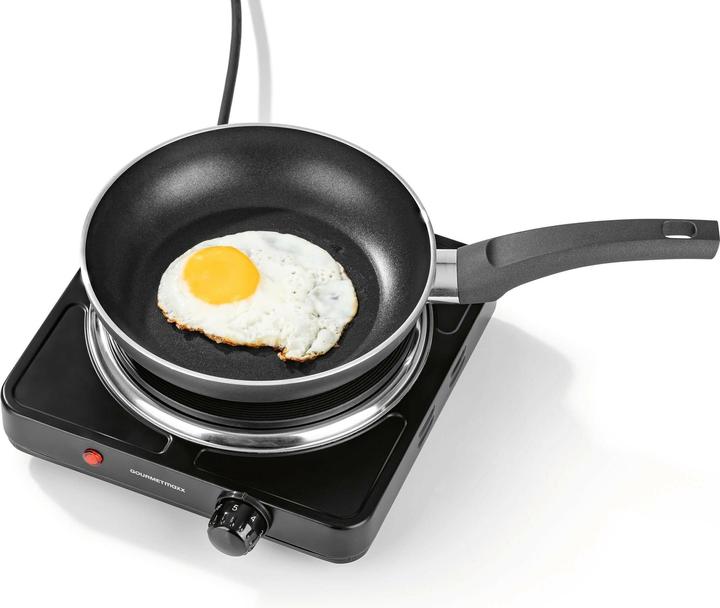 Immagine prodotto Gourmetmaxx Kochplatte 1500 W, Kochfeldtyp: Gusseisen, Anzahl