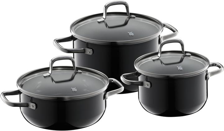 WMF Pot Set Ftec Elegance3pcs Bl (Pan set + pot set, Merger technology)