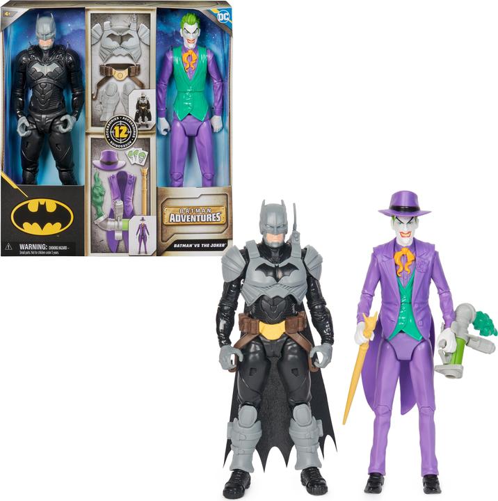 Actual product image Spin Master BAT FGR 12in AdventureBattle Pk GML