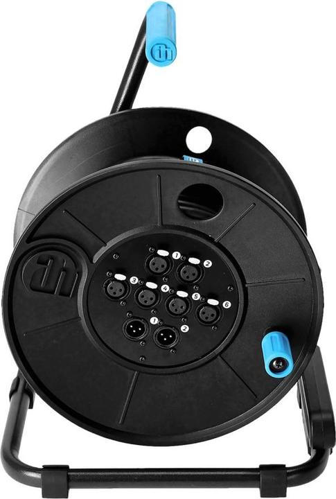 Produktbild Adam Hall 4 STAR CD 15 MULTICORE 62 - Multicore Kabeltrommel 8-Kanal (6 send & 2 return) | 15m (15 m)