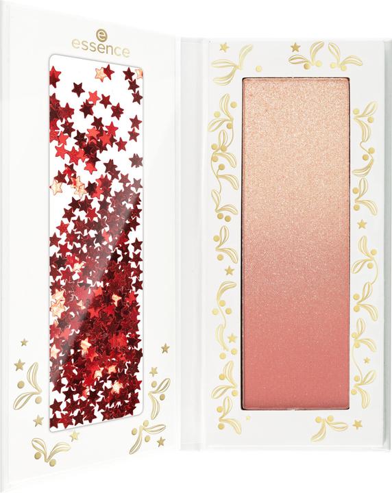 essence Blush and Highlighter duo XMAS KiSSES multi (01 Under The Mistleglow, Highlighter, 5.50 g)