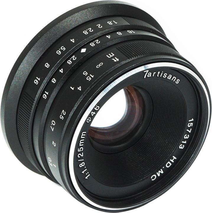 Produktbild 7artisans 25mm F1.8 Sony E (Sony E, APS-C / DX)