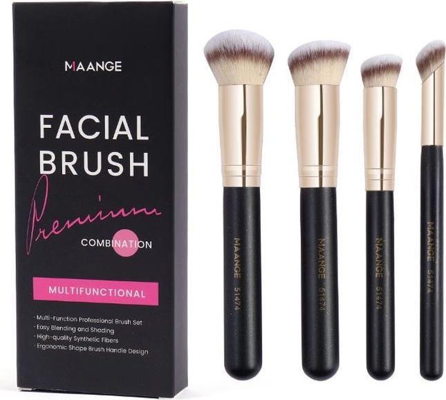 Produktbild Maange Schminkpinsel 4-teiliges Set (Highlighter)