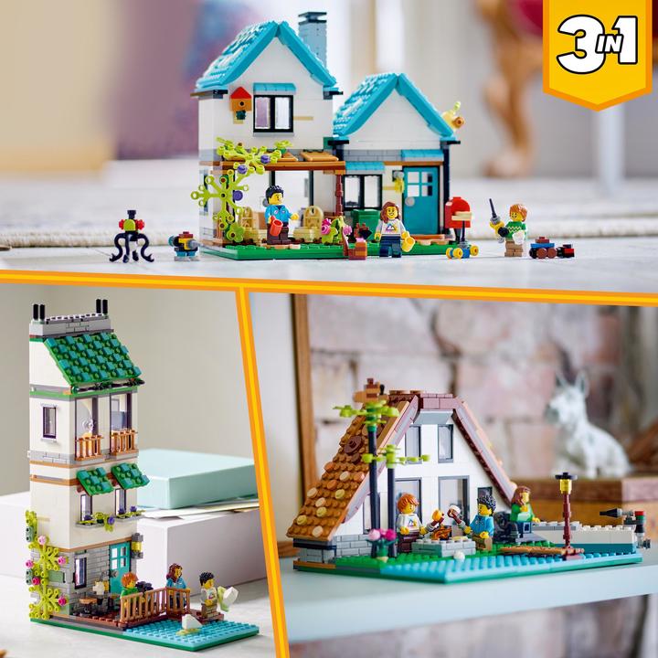 Produktbild LEGO Gemütliches Haus (31139, LEGO Creator 3-in-1)