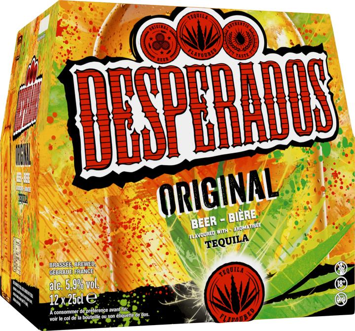 Image du produit Desperados Original (12 x 25 cl)