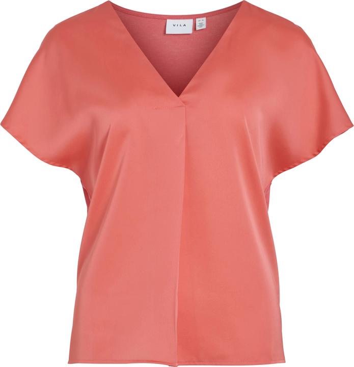 Actual product image Vila V-neck top with short sleeves (36)