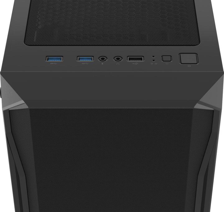 Produktbild Fury Obudowa OBUDOWA SHOBO SH4 RGB MIDI TOWER Z OKNEM CZARNA (ATX, mATX, Mini-ITX)