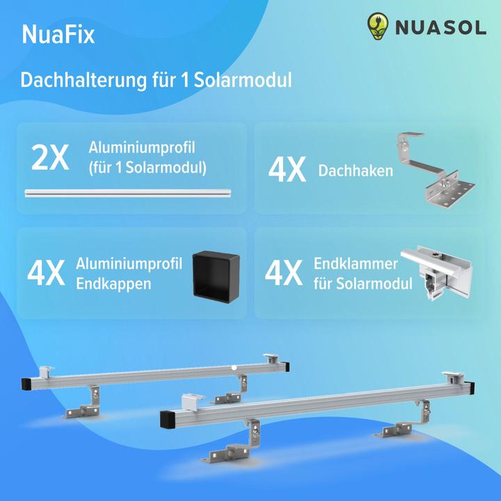Image du produit Nuasol Support réglable (Matériel de montage du système solaire)