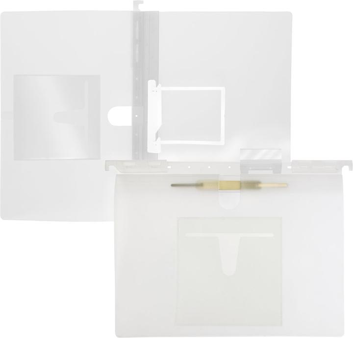 Produktbild Foldersys Multi-Hängehefter A4 PP U-Clip/Heftzunge farblos transluzent (A4, 1 x)