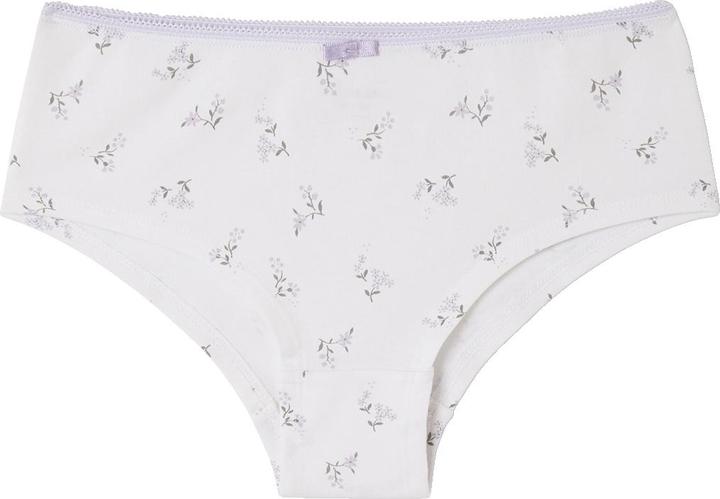 Produktbild Vertbaudet Bio-Kollektion: 5er-Pack Mädchen Shortys mit Blumen (128, 5er Pack)
