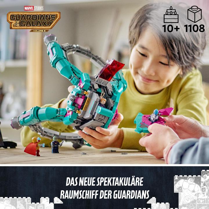 Actual product image LEGO The Guardians' new ship (76255, LEGO Marvel)
