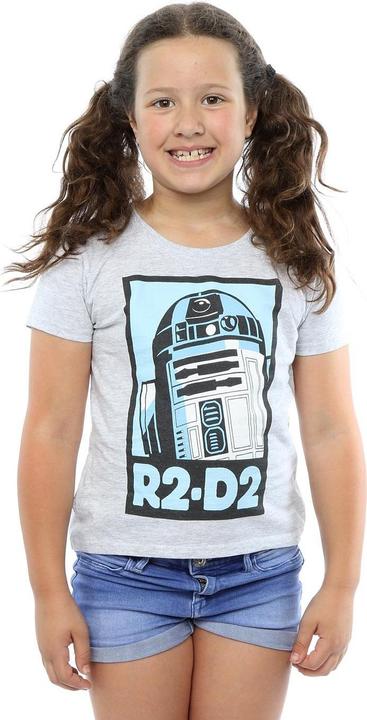 Immagine prodotto Star Wars Maglietta R2D2 Poster Heather (140, 146)