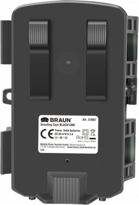 Actual product image Braun Photo Scouting Cam Black1300 Wifi