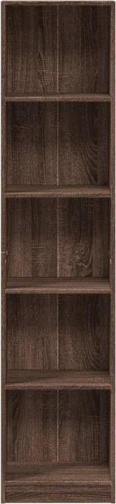 Immagine prodotto VidaXL Bücherregal Regal Standregal Büroregal Aktenregal Braun Eichen-Optik (40 x 24 x 176 cm)