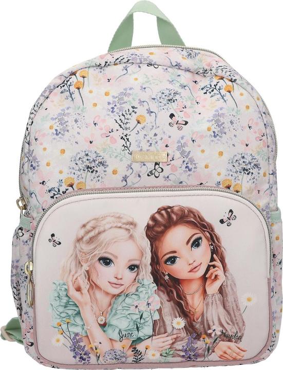 Top Model Topmodel - TOPModel Backpack SUMMER FEELING - Pink and Sage Green - Small (413306)