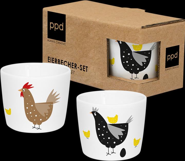 Produktbild ppd Eierbecher Breakfast Club GB 2 Stück (2 x)