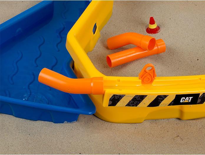 Produktbild Theo Klein Cat - Sandbaustelle Mega I Sand- und Wasserbecken