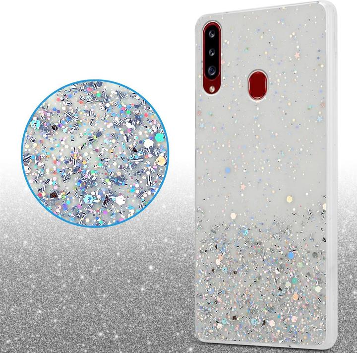 Immagine prodotto Cadorabo Copertura in TPU scintillante (Samsung Galaxy A20s)