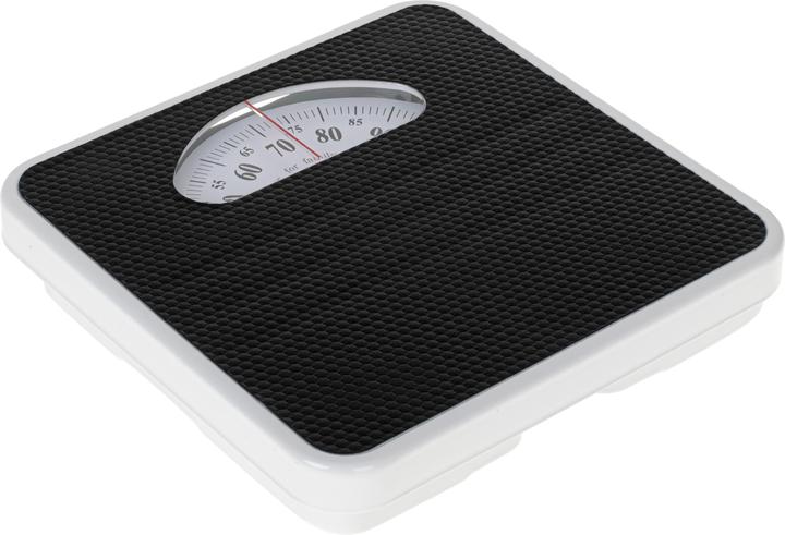Adler AD 8179 personal scale Square Black, White Mechanical personal scale (130 kg)