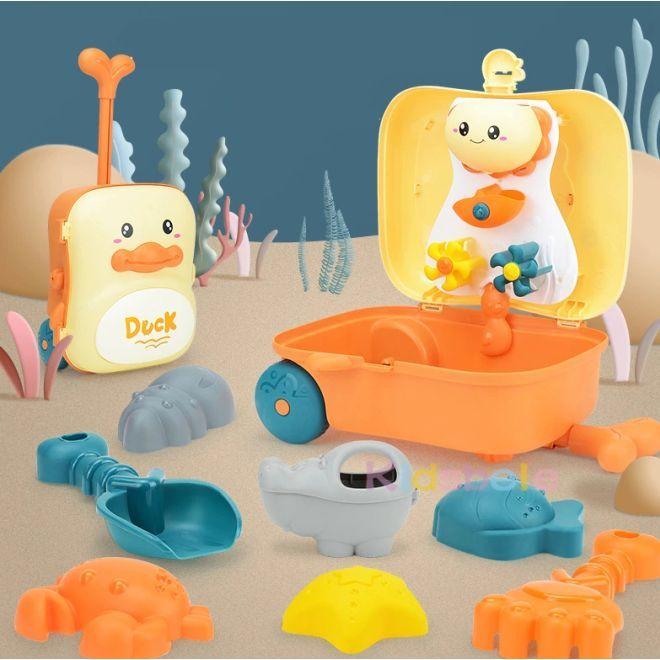 Actual product image MU Classic Kit Series Sand Toy Set Suitcase