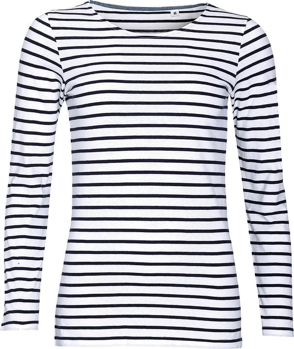 Sols Marine TShirt gestreift langärmlig