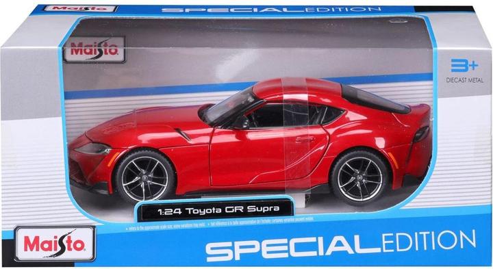 Image du produit Maisto Toyota Supra GR 1/24 rouge