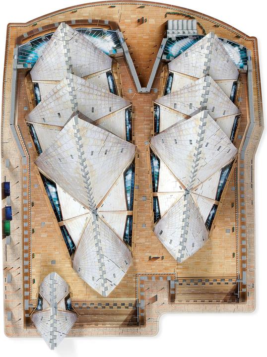 Actual product image Wrebbit 3D Sydney Opera House (925 pieces)