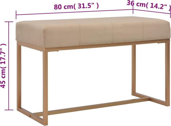 Produktbild VidaXL Flurbank (80 cm)