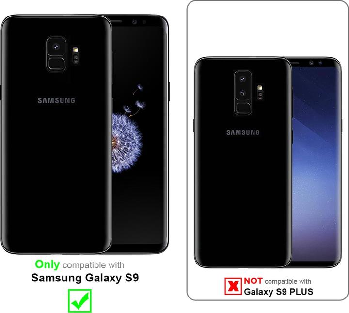 Actual product image Cadorabo Display protection glass (1 Piece, Samsung Galaxy S9+)