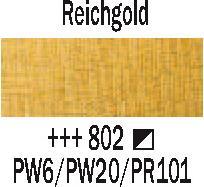 Produktbild Amsterdam Acrylfarbe Standard Series 802 (Reichgold, 120 ml)