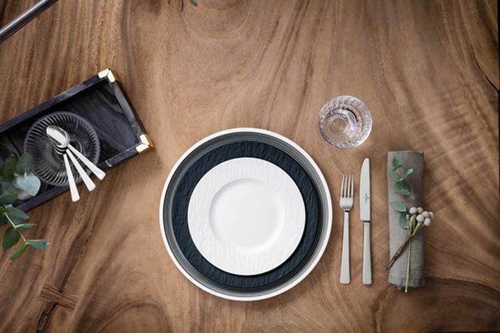 Produktbild Villeroy & Boch Speiseteller Manufacture Rock blanc (1 x, 27 cm)