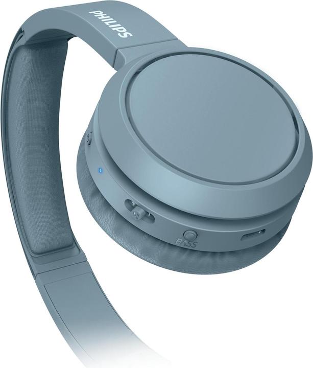 Produktbild Philips BASS+ On-Ear-Funkkopfhörer TAH4205BL (keine Geräuschunterdrückung, 29 h, Kabellos)